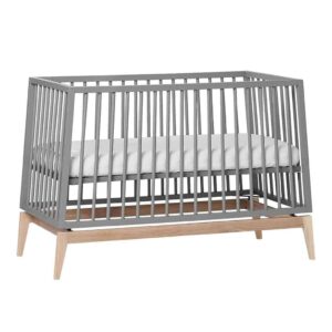 Leander Lunaâ¢ Babyseng - 120x60 cm - grå eg